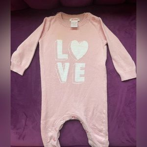 WORN Joe Fresh Onesie Baby Girl (3-6 months)